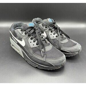 Nike Air Max 90 Black / Blue / Size 6y Youth GS / Pre Owned